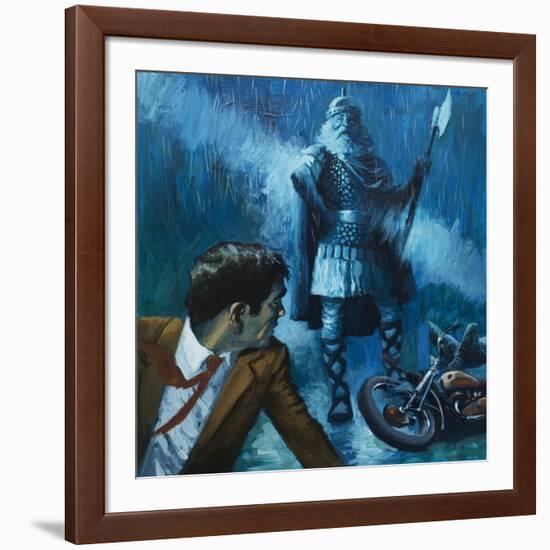 Viking Ghost-Andrew Howat-Framed Giclee Print