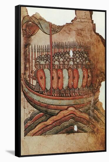 Viking Invasion, 919-null-Framed Stretched Canvas