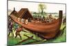 Viking Long-Ship, 1964-null-Mounted Giclee Print