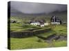 Viking Longhouse Dating from the 10th Century, Archaeological Site of Toftanes-Patrick Dieudonne-Stretched Canvas