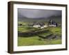 Viking Longhouse Dating from the 10th Century, Archaeological Site of Toftanes-Patrick Dieudonne-Framed Photographic Print