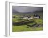 Viking Longhouse Dating from the 10th Century, Archaeological Site of Toftanes-Patrick Dieudonne-Framed Photographic Print