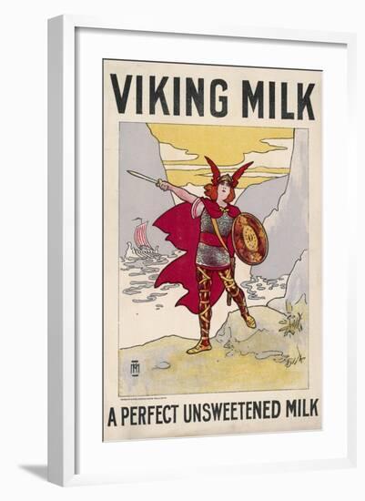 Viking Milk - a Perfect Unsweetened Milk-null-Framed Art Print