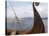 Viking Oseberg Ship, Haholmen, West Norway, Norway, Scandinavia-David Lomax-Stretched Canvas