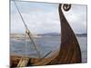 Viking Oseberg Ship, Haholmen, West Norway, Norway, Scandinavia-David Lomax-Mounted Photographic Print