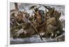 Viking Raid Along the English Channel Led by Olaf Tryggvason, 900s Ad-null-Framed Giclee Print