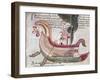 Viking Ship, 10th Century-null-Framed Giclee Print