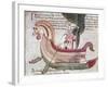 Viking Ship, 10th Century-null-Framed Giclee Print