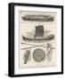 Viking Ship and Her Features-null-Framed Photographic Print