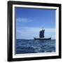 Viking Ship, Gaia, Replica of the Gokstad, Greenland, Polar Regions-David Lomax-Framed Photographic Print