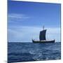 Viking Ship, Gaia, Replica of the Gokstad, Greenland, Polar Regions-David Lomax-Mounted Photographic Print