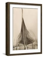 Viking Ship, Oslo, Norway-null-Framed Art Print