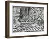 Viking Ship-null-Framed Giclee Print