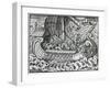 Viking Ship-null-Framed Giclee Print