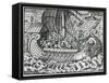 Viking Ship-null-Framed Stretched Canvas