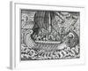 Viking Ship-null-Framed Giclee Print