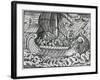 Viking Ship-null-Framed Giclee Print