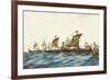 Viking Ships of the King Olaf I of Norway (995-1000)-null-Framed Premium Giclee Print