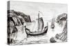 Viking Ships-null-Stretched Canvas