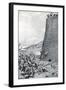 Vikings Attack Tower-G.F. Scott Elliot-Framed Art Print