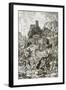 Vikings Attacking the Celts, Illustration from 'The Story of Man' by J.W. Buel (Litho)-null-Framed Giclee Print