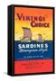 Vikings Choise Sardines-null-Framed Stretched Canvas