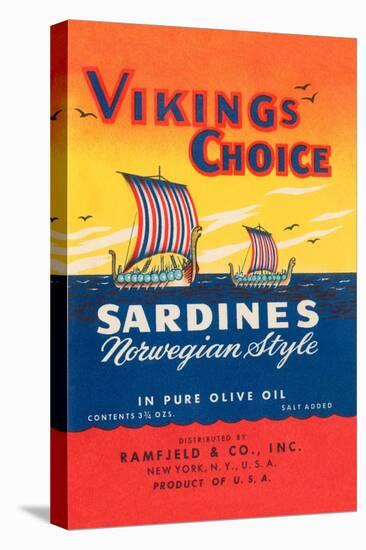 Vikings Choise Sardines-null-Stretched Canvas