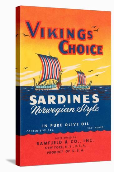Vikings Choise Sardines-null-Stretched Canvas