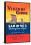 Vikings Choise Sardines-null-Framed Stretched Canvas