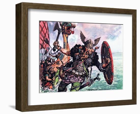 Vikings-Peter Jackson-Framed Giclee Print