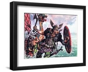 Vikings-Peter Jackson-Framed Giclee Print