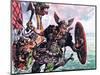 Vikings-Peter Jackson-Mounted Giclee Print