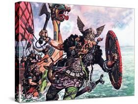 Vikings-Peter Jackson-Stretched Canvas