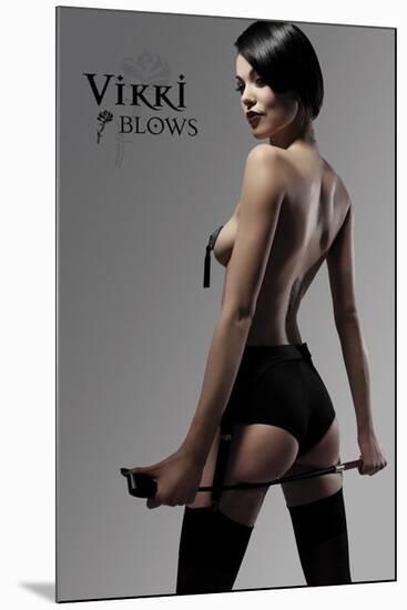 Vikki Blows-null-Mounted Poster