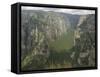 Vikos Gorge, Zagoria Mountains, Epiros, Greece, Europe-Rolf Richardson-Framed Stretched Canvas