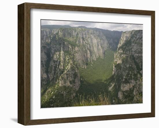 Vikos Gorge, Zagoria Mountains, Epiros, Greece, Europe-Rolf Richardson-Framed Photographic Print