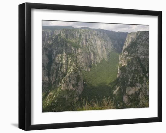 Vikos Gorge, Zagoria Mountains, Epiros, Greece, Europe-Rolf Richardson-Framed Photographic Print