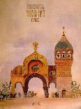 Sketch of a Gate in Kiev, One of the "Pictures at an Exhibition"-Viktor Aleksandrovich Gartman-Framed Stretched Canvas
