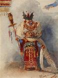 Chernomor. Costume Design for the Opera Ruslan and Lyudmila by M. Glinka-Viktor Alexandrovich Hartmann-Mounted Giclee Print