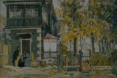 Stage Design for the Play the Seagull by A. Chekhov, 1898-Viktor Andreyevich Simov-Framed Giclee Print