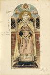 Eudoxia of Moscow (Study for Frescos in the St Vladimir's Cathedral of Kie), 1884-1889-Viktor Mikhaylovich Vasnetsov-Framed Giclee Print