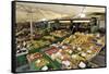 Viktualienmarkt, Food Market, Munich (Munchen), Bavaria (Bayern), Germany-Gary Cook-Framed Stretched Canvas