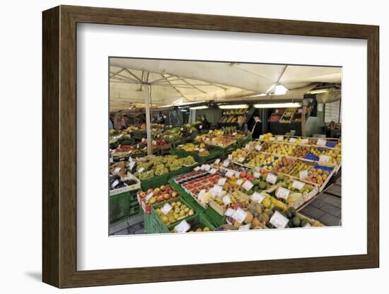 Viktualienmarkt, Food Market, Munich (Munchen), Bavaria (Bayern), Germany-Gary Cook-Framed Photographic Print