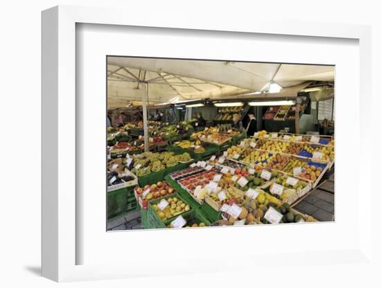 Viktualienmarkt, Food Market, Munich (Munchen), Bavaria (Bayern), Germany-Gary Cook-Framed Photographic Print