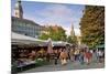 Viktualienmarkt, Food Market, Munich (Munchen), Bavaria (Bayern), Germany-Gary Cook-Mounted Photographic Print