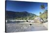 Vila do Abraao Beach, Ilha Grande, Rio de Janeiro State, Brazil, South America-Ian Trower-Stretched Canvas