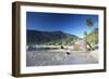 Vila do Abraao Beach, Ilha Grande, Rio de Janeiro State, Brazil, South America-Ian Trower-Framed Photographic Print