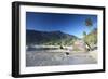 Vila do Abraao Beach, Ilha Grande, Rio de Janeiro State, Brazil, South America-Ian Trower-Framed Photographic Print