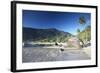 Vila do Abraao Beach, Ilha Grande, Rio de Janeiro State, Brazil, South America-Ian Trower-Framed Photographic Print