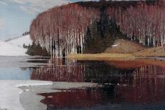 Spring Waters (Maestos), 1910-Vilhelms Purvitis-Framed Stretched Canvas